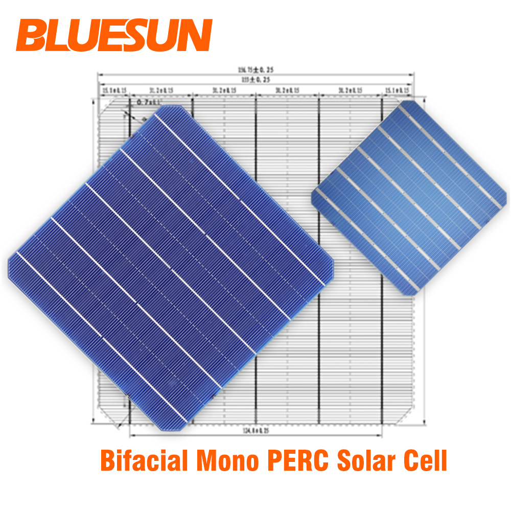 Bifacial Perc Solar Cell