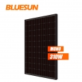 Bluesun 모노 태양 전지 패널 블랙 300w 310w 320w 330w PV 패널