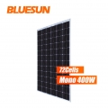 Bluesun 30 년 보증 양면 태양 전지 패널 모노 380w 390w 400w 72cells 태양 전지 모듈