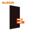 Bluesun 태양 전지 패널 전체 블랙 프레임 단결정 375W 380W 385W 390W 395W 도매 태양 전지 패널