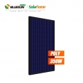 Bluesun ETL 표준 다결정 블랙 프레임 태양 전지 패널 350Watt 350Wp 350W 태양 광 시스템 용 PV 모듈