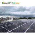 중국 공장 공급 PV 모듈 전체 검정 410W 지붕 널 태양 전지 패널