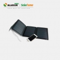 Bluesun 유연한 박막 태양 전지 패널 블랙 지붕 널 태양 유연한 종이 청소하기 쉽습니다
