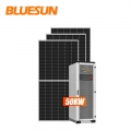 Bluesun 20KW 25KW 30KW 40KW 50KW 온오프 그리드 태양계 독립 실행형 배터리 에너지 태양광 시스템 Industrila 및 상업용