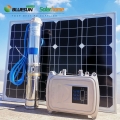 Bluesun 1500W 2HP 3HP 농업용 태양열 워터 펌프 48V 깊은 우물 DC 태양열 펌프 시스템