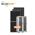BLUESUN ESS 가정용 및 상업용 30kw 50kw 100kw 200kw 500kw MW 하이브리드 온/오프 그리드 완전한 태양 전지 패널 에너지 저장 배터리 시스템