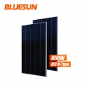 bluesun shingled 태양 전지 패널 650W 태양 전지 패널 210mm 태양 전지 650 W 650watt
