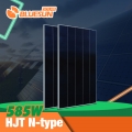 BLUESUN 조약돌 모노 585 와트 태양 전지 패널 태양 광 시스템 홈 설치
