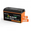 Bluesun 충전식 배터리 리튬 이온 12V 200Ah LifePO4 리튬 태양 전지 200Ah DOD 배터리