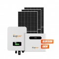 배터리 Bankup 6000W 태양광 인버터 시스템을 갖춘 Bluesun 6KW 하이브리드 태양계