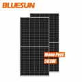 Bluesun MBB 하프 셀 단결정 560watt 태양 전지 패널 560w 550w 555w 하프 컷 태양 전지 패널
