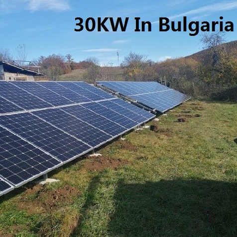  블루 선 30KW 불가리아의 태양계