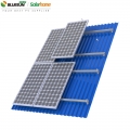 투구 지붕 태양 전지 패널 장착 구조
