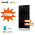 Bluesun 뜨거운 판매 하프 셀 태양 전지 패널 380W 퍼크 태양 전지 패널 144 셀 태양 전지 패널