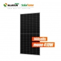 BLUESUN 뜨거운 판매 PV 태양 전지 패널 410W 모노 태양 전지 패널 144 하프 셀 410W 퍼크 태양 전지 패널 가격