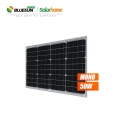 BLuesun 50Watts 12 볼트 단결정 태양 전지 패널 50W 태양 전지 패널