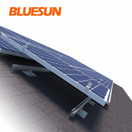 Flat Roof Ballasted Solar System Rooftop