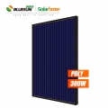 Bluesun Solar 60 셀 시리즈 다결정 완전 검정 태양 전지판 300Watt 300W 300Wp