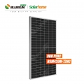 Bluesun 태양열 퍼크 420w 450w 460w 반쪽 전지 태양광 PV 패널 420watt 단결정 태양 전지판