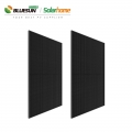 Bluesun 미국 UL 인증 검정 PV 패널 370Watt 단결정 태양 전지 패널 하프 셀 370Wp PV 모듈
    