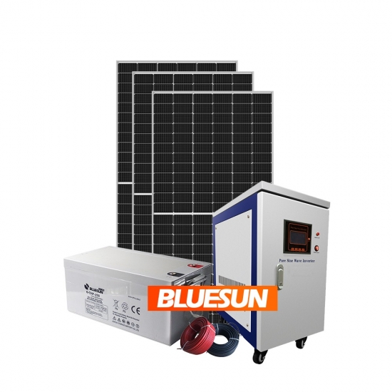 30KW off-grid solar power system 30000w solar system with battery