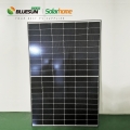 사전 판매! bluesun EU, 54셀 블랙 프레임 425와트 태양 전지판 182mm 태양 전지 태양 전지 패널 425W PV 모듈 재고
