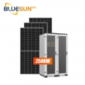 Bluesun 200KW 태양광 시스템 하이브리드 200KW Solares 상업용 산업용 에너지 저장 마이크로 그리드 솔루션