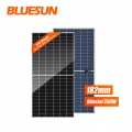USA 창고 550W 양면 태양 전지판 UL 인증 캘리포니아의 고출력 이중 유리 550Watt 태양 전지판
