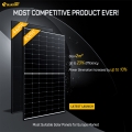 블루선 고효율 올블랙 태양광 패널 440와트 제트 n형 450w 모노 슁글드 태양광 패널 가격