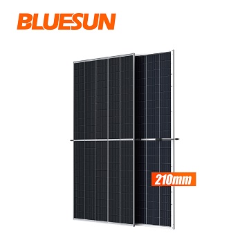  블루 선 솔라 제공 210mm 대형 셀 모노 퍼크 최대 전력의 태양 전지판 550Watt 