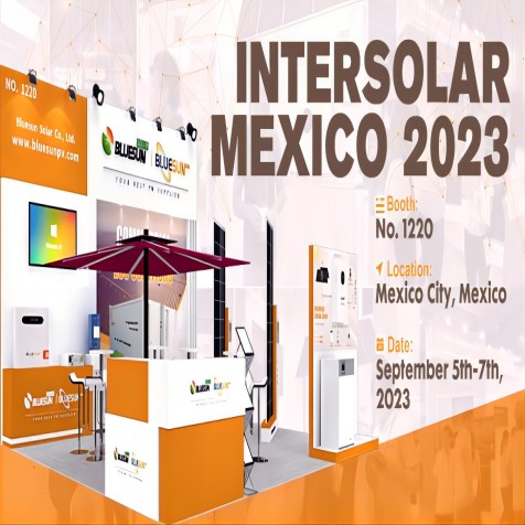 Intersolar Mexico 2023 – 멕시코에서 Bluesun Solar를 만나보세요