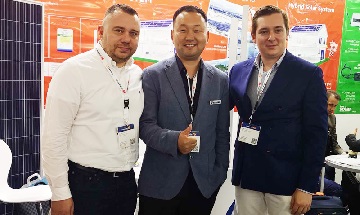 bluesun solar global exhibitions ---- 2019 intersolar in 뮌헨, 독일