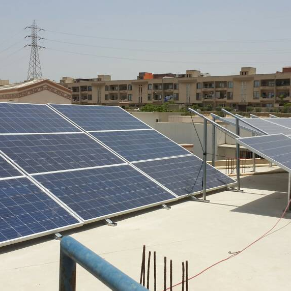 주거용 파키스탄의 6kw 하이브리드 태양 광 시스템