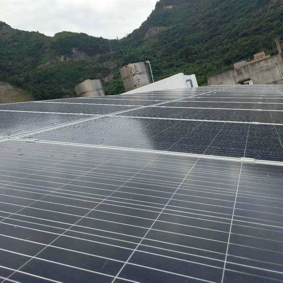 소규모 제조를위한 50kw 계통 연계 태양 광 시스템