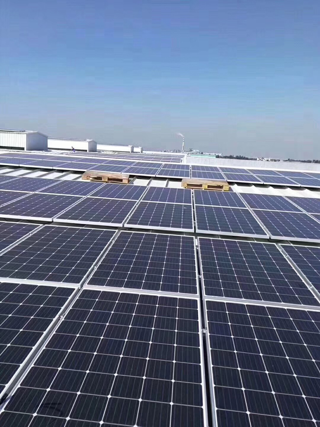 상업용으로 멕시코의 그리드 태양 광 시스템에 200kw
