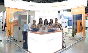 Solar & Storage Live Philippines 2024의 블루선 팀
