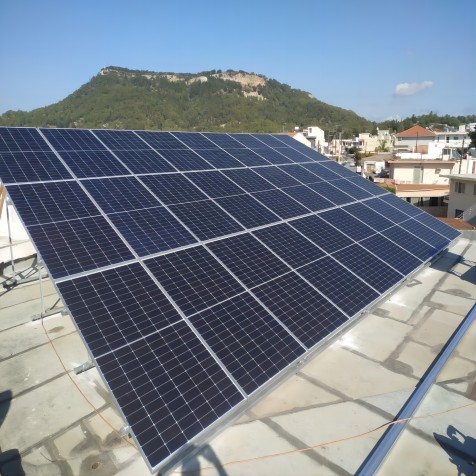 그리스 Bluesun 17kW 태양광 시스템
